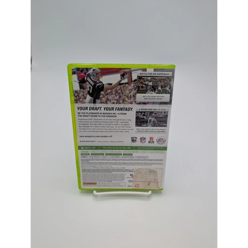 Madden NFL 16 Xbox 360‎ EA Sports Football Simulation Sports Video Game